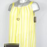 Blusa Lane Bryant · Limón · De Tirantes · 38/40