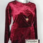 Blusa Cristopher & Banks - Rojo - Cuello Redondo · 38/40