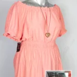 Blusa Lane Bryant - Coral - Con Motitas · 38/40