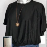 Blusa A New Day - Negro - Tela Canelé · 38