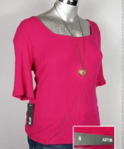 Blusa APT.9 - Bugambilia - Tela Canelé · 38/40