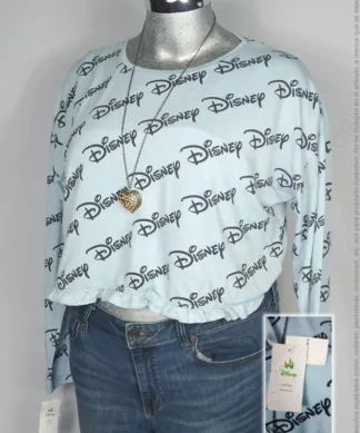 Playera Disney - Azul - Estampado Disney · 38/40