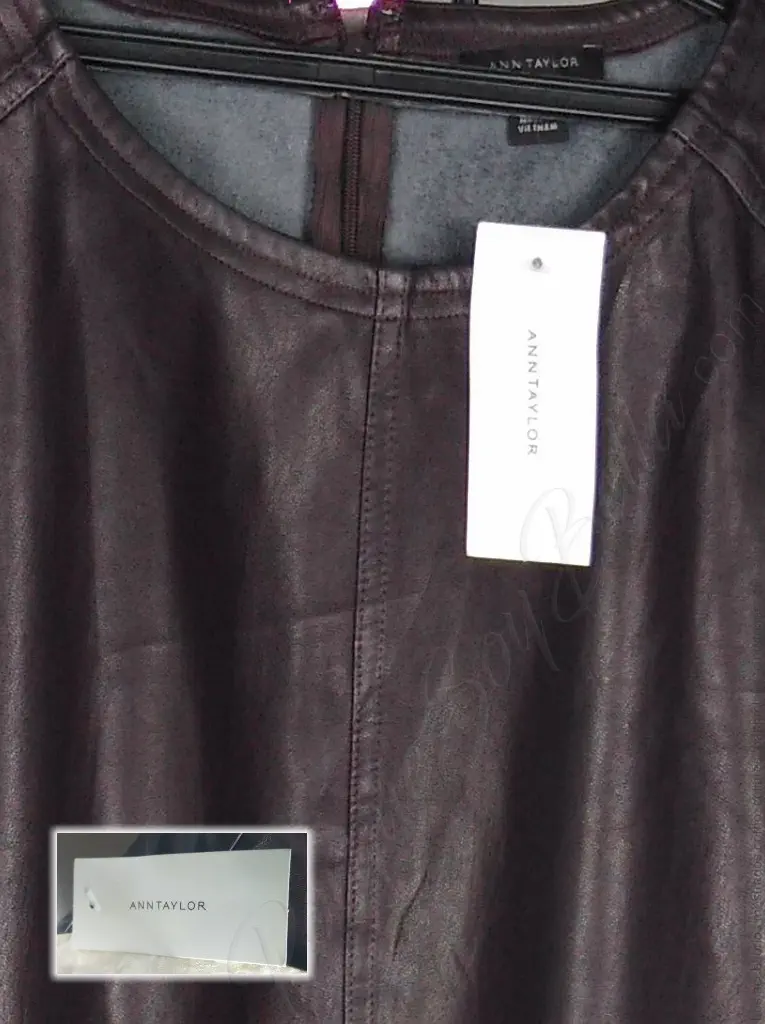 Chaleco Ann Taylor - Chocolate - Cuello Redondo · 38/40 - Imagen 4