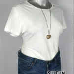 Body Shein Curve - Blanco - Cuello Redondo · 38/40