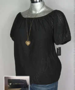 Blusa Lane Bryant - Negro - Tela Calada · 38/40
