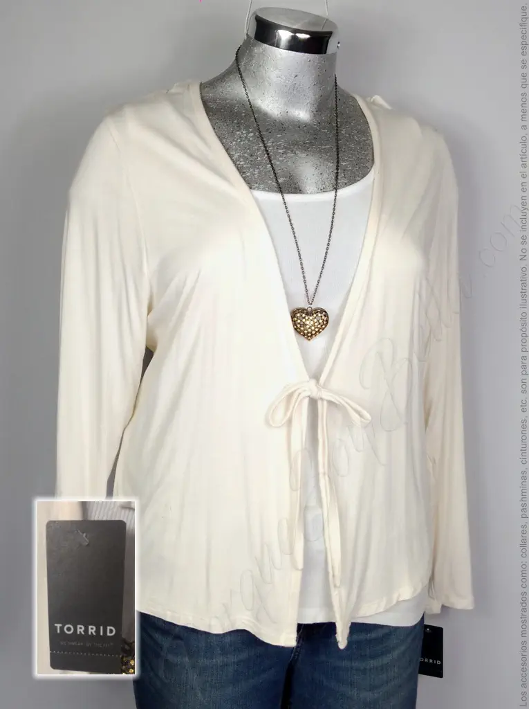 Ensamble Torrid - Crema - Solapa Recta · 40 - Imagen 4